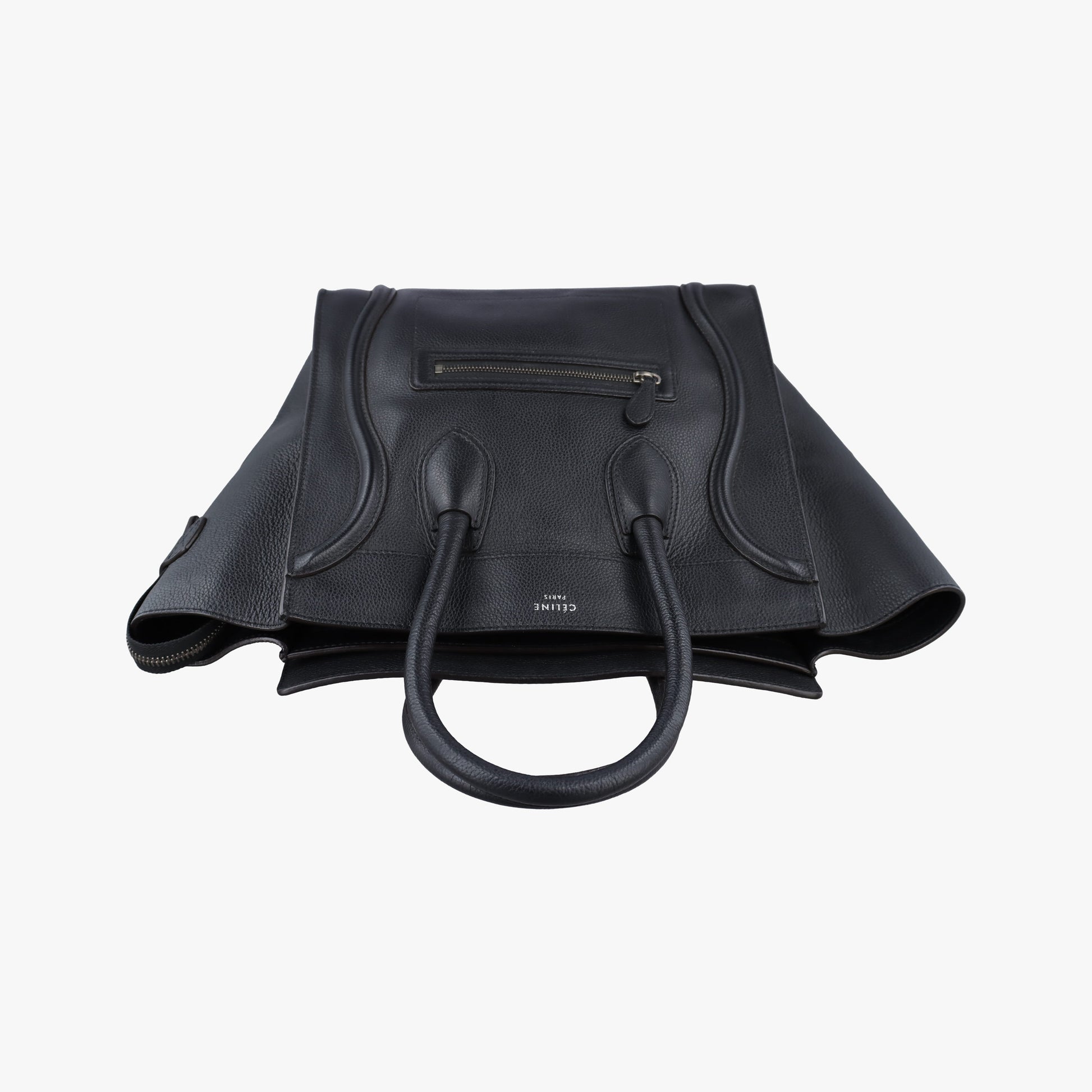 Luggage Mini Shopper Black Leather S-VP-0192 S-CU-1102ラゲージミニショッパー ブラック レザー S-VP-0192 S-CU-1102