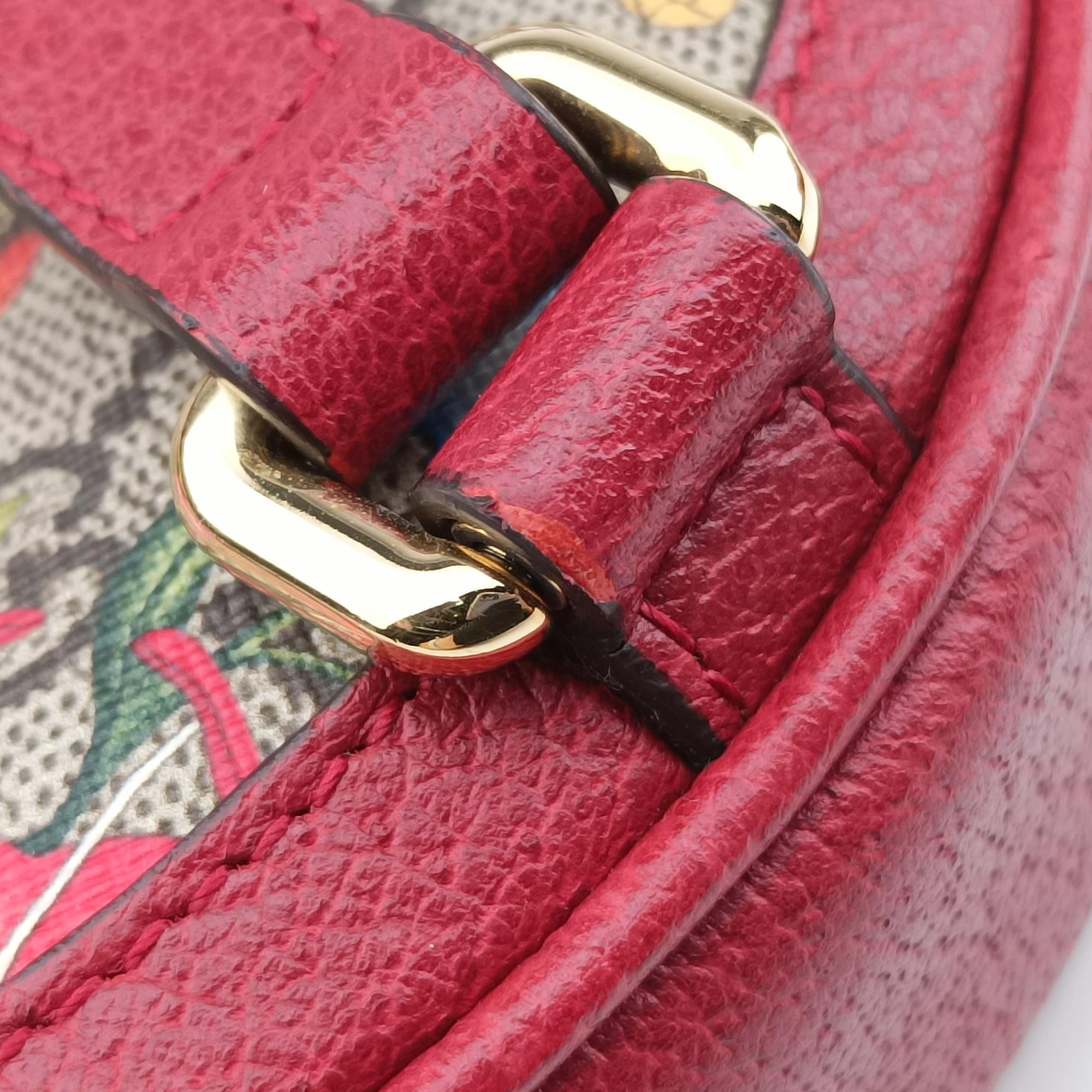 Ophidia Multicolour PVC coated canvas×Leather 598661 オフィディア マルチカラー PVCコーティングキャンバス×レザー 598661 