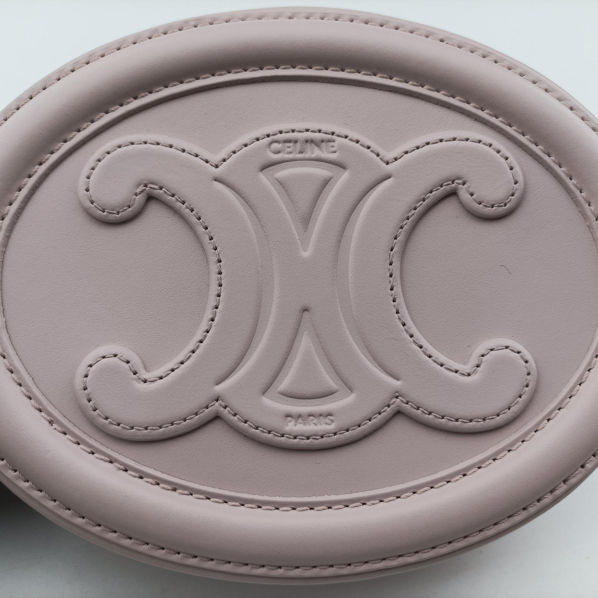 Oval Purse Cuir Triomphe Pink Leather S-SL-4252オーバルパース キュイル トリオンフ ピンク レザー S-SL-4252