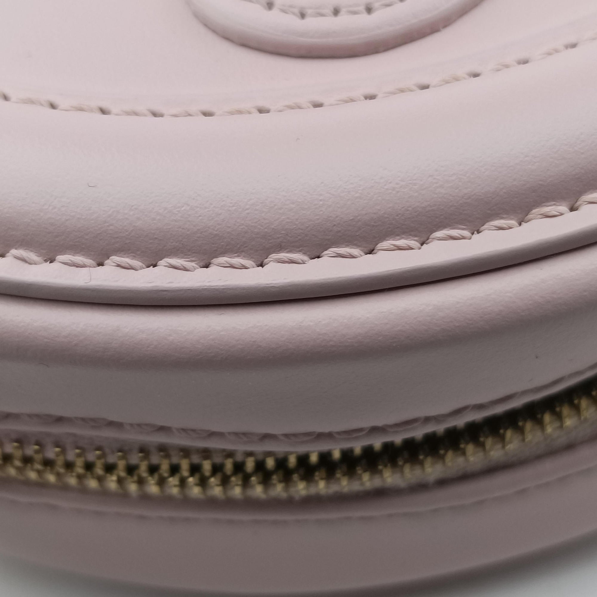 Oval Purse Cuir Triomphe Pink Leather S-SL-4252オーバルパース キュイル トリオンフ ピンク レザー S-SL-4252