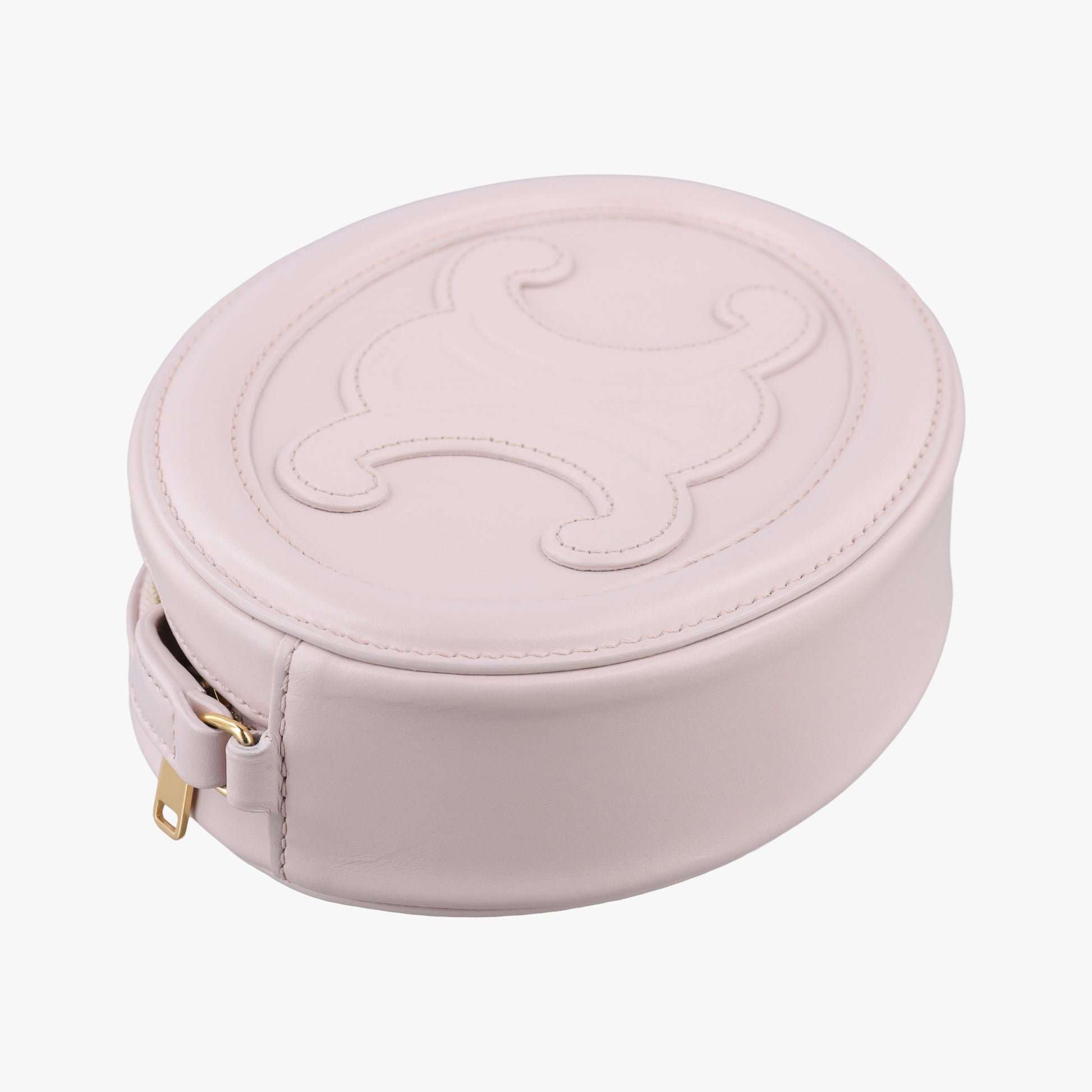 Oval Purse Cuir Triomphe Pink Leather S-SL-4252オーバルパース キュイル トリオンフ ピンク レザー S-SL-4252