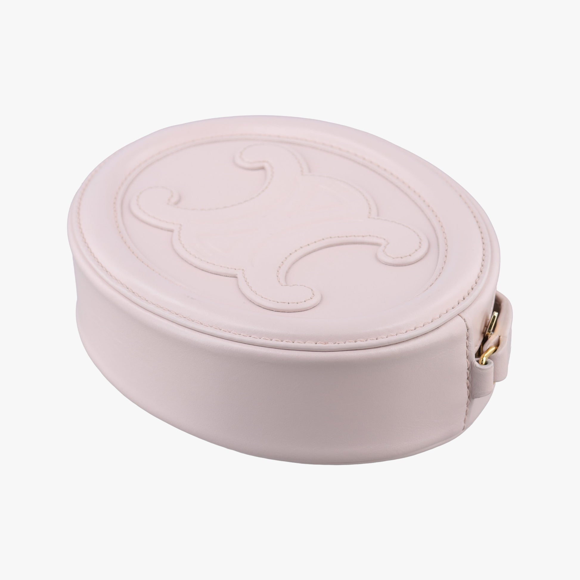 Oval Purse Cuir Triomphe Pink Leather S-SL-4252オーバルパース キュイル トリオンフ ピンク レザー S-SL-4252