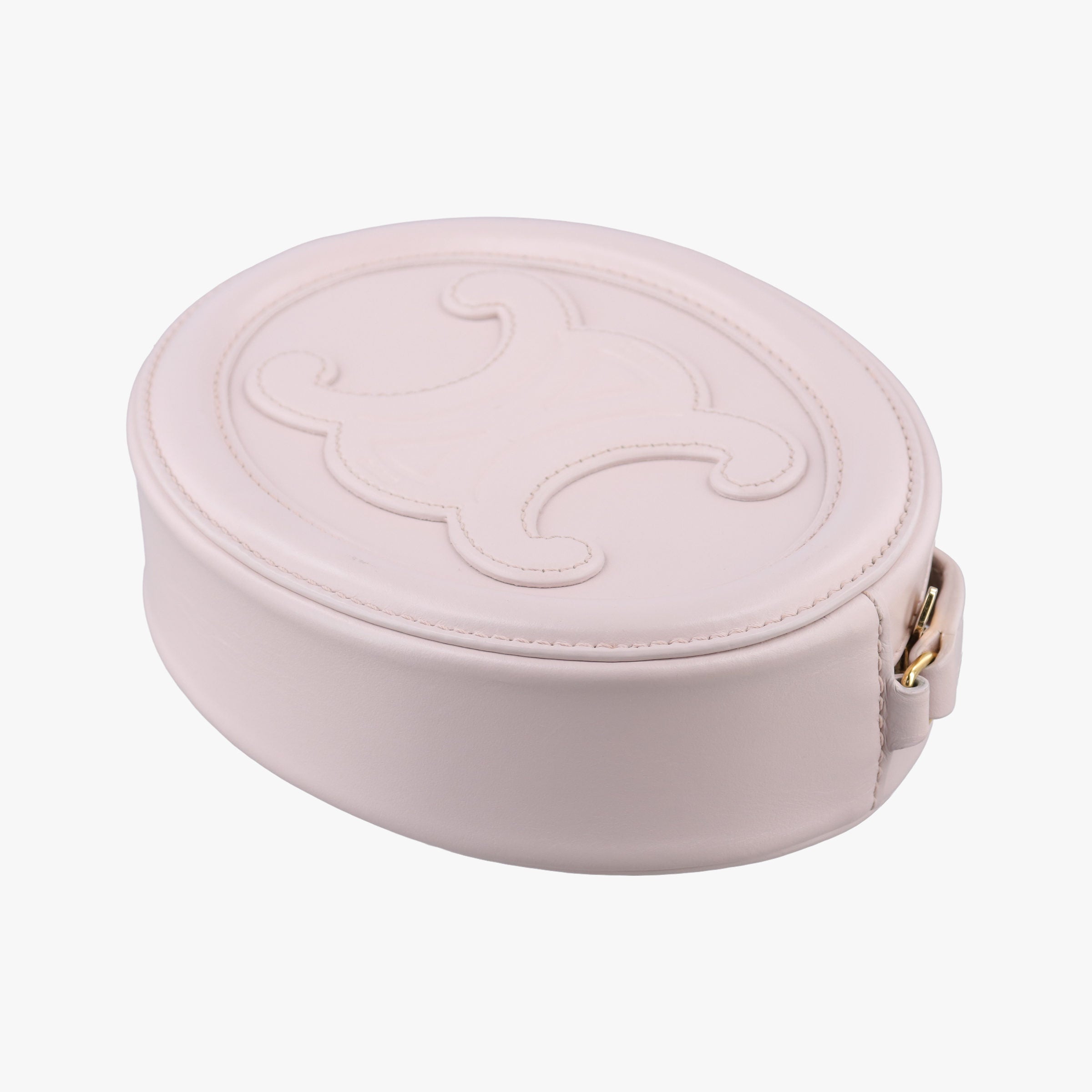 Oval Purse Cuir Triomphe Pink Leather S-SL-4252オーバルパース キュイル トリオンフ ピンク レザー S-SL-4252
