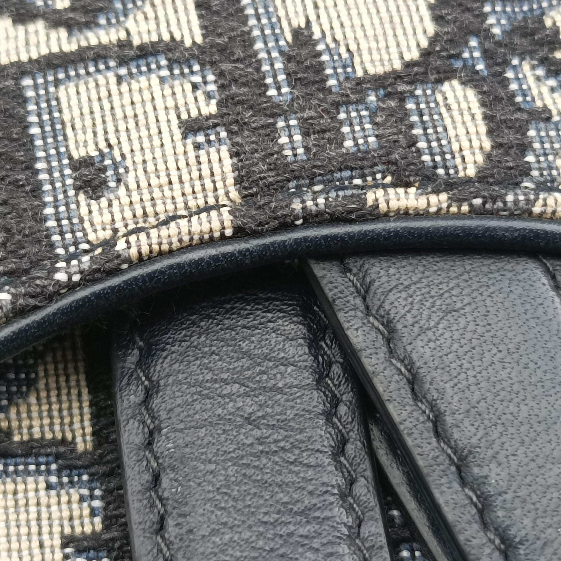 Saddle Gray×Navy Jacquard 50-MA-1119サドル グレー×ネイビー ジャガード 50-MA-1119