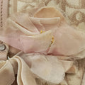 Romantic Trotter Beige x Pink PVC coated canvas x velour 03-BO-1005ロマンティックトロッター ベージュ×ピンク PVCコーティングキャンバスxベロア 03-BO-1005