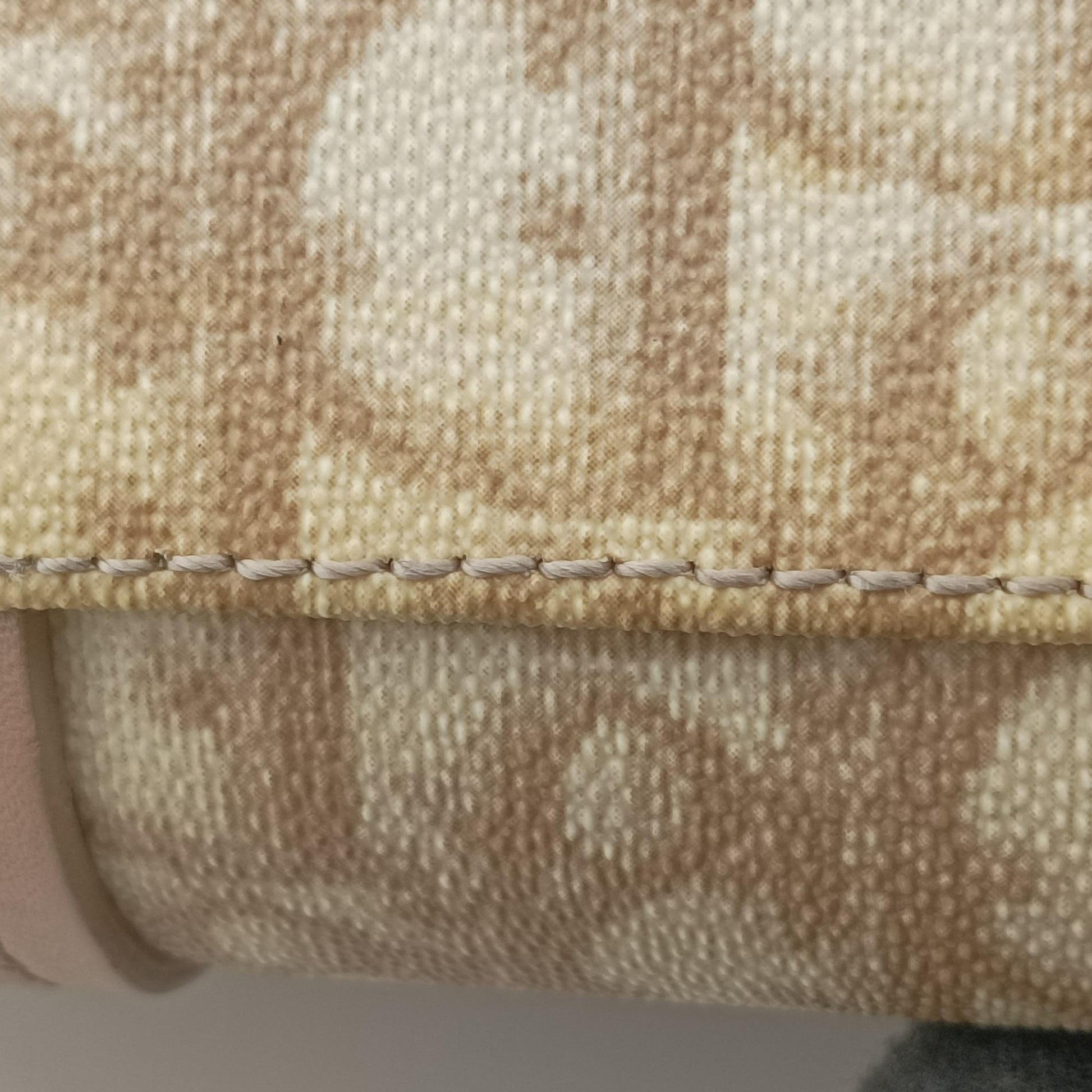 Romantic Trotter Beige x Pink PVC coated canvas x velour 03-BO-1005ロマンティックトロッター ベージュ×ピンク PVCコーティングキャンバスxベロア 03-BO-1005