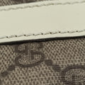 New Jackie Brown×White PVC coated canvas×Leather 203493 G6563133ニュージャッキー ブラウン×ホワイト PVCコーティングキャンバス×レザー 203493 G6563133