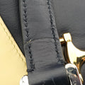 Zumi Navy × Beige × Bordeaux Leather 569712 B030444005ズゥミ ネイビー × ベージュ × ボルドー レザー 569712 B030444005