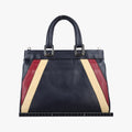 Zumi Navy × Beige × Bordeaux Leather 569712 B030444005ズゥミ ネイビー × ベージュ × ボルドー レザー 569712 B030444005