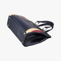 Zumi Navy × Beige × Bordeaux Leather 569712 B030444005ズゥミ ネイビー × ベージュ × ボルドー レザー 569712 B030444005