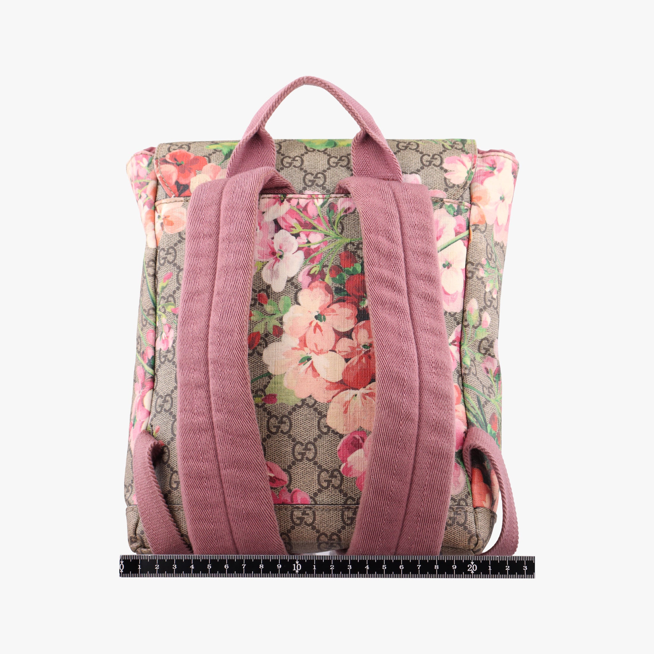 GG Blooms Beige×Multicolour PVC coated canvas 410544 C018900346GGブルームス ベージュ×マルチカラー PVCコーティングキャンバス 410544 C018900346