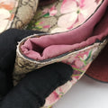 GG Blooms Beige×Multicolour PVC coated canvas 410544 C018900346GGブルームス ベージュ×マルチカラー PVCコーティングキャンバス 410544 C018900346