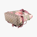 GG Blooms Beige×Multicolour PVC coated canvas 410544 C018900346GGブルームス ベージュ×マルチカラー PVCコーティングキャンバス 410544 C018900346