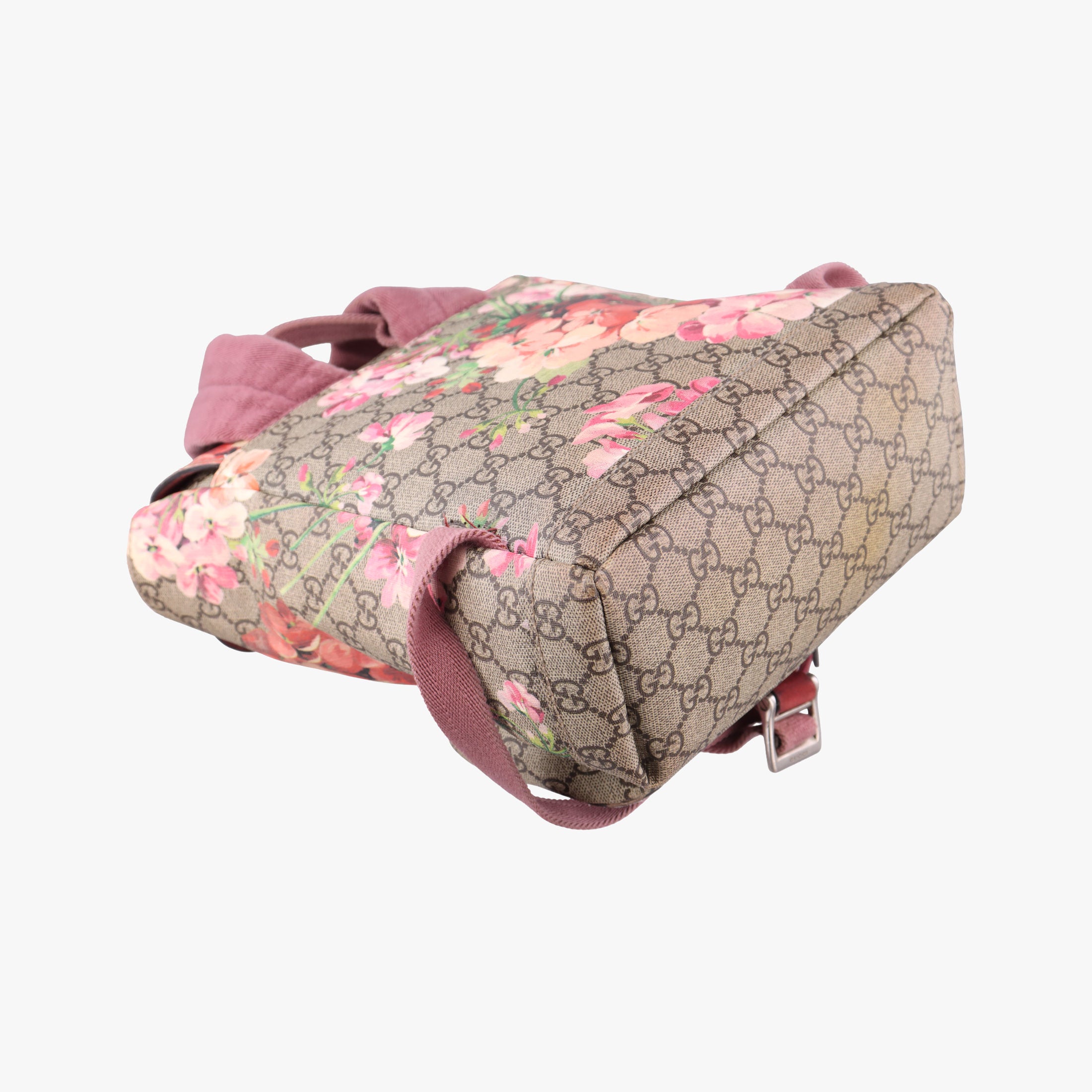 GG Blooms Beige×Multicolour PVC coated canvas 410544 C018900346GGブルームス ベージュ×マルチカラー PVCコーティングキャンバス 410544 C018900346