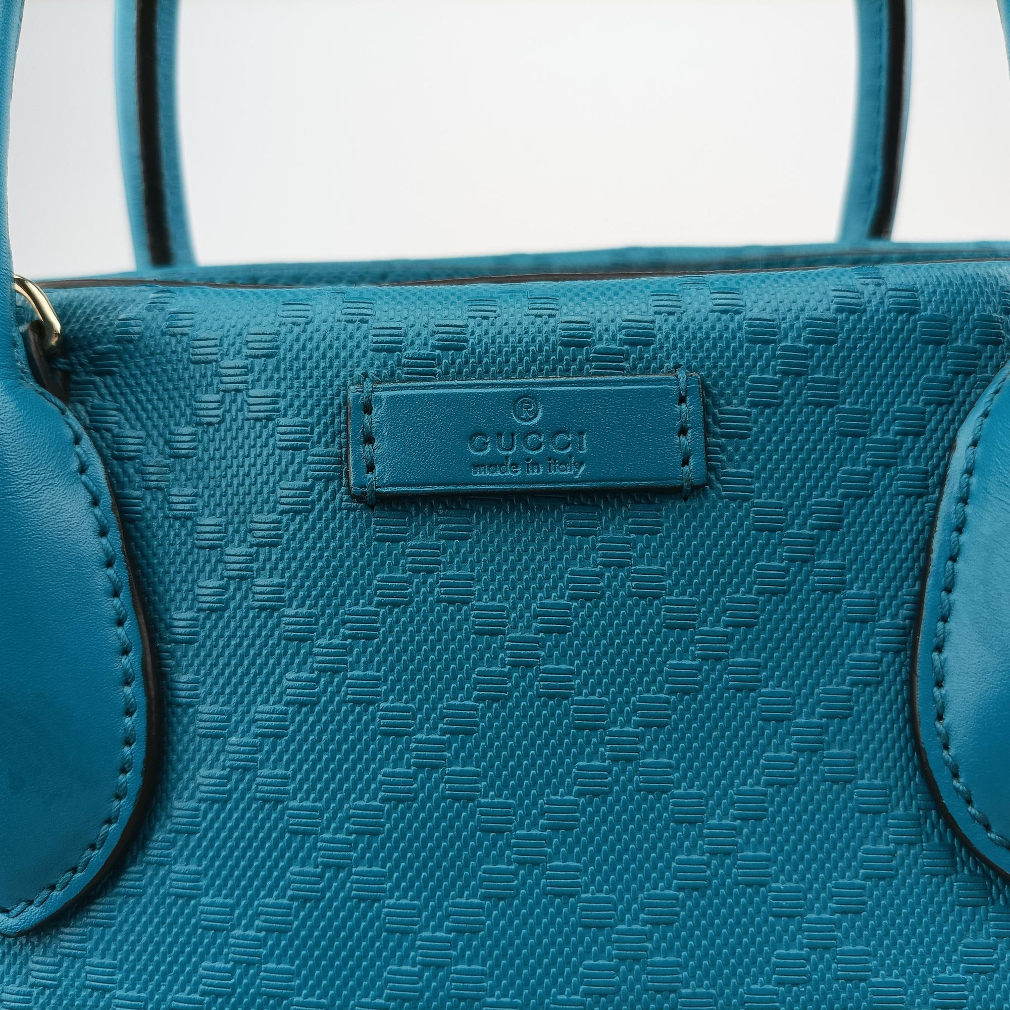 Bright Diamante Blue Leather 354332 G016218339ブライトディアマンテ ブルー レザー 354332 G016218339