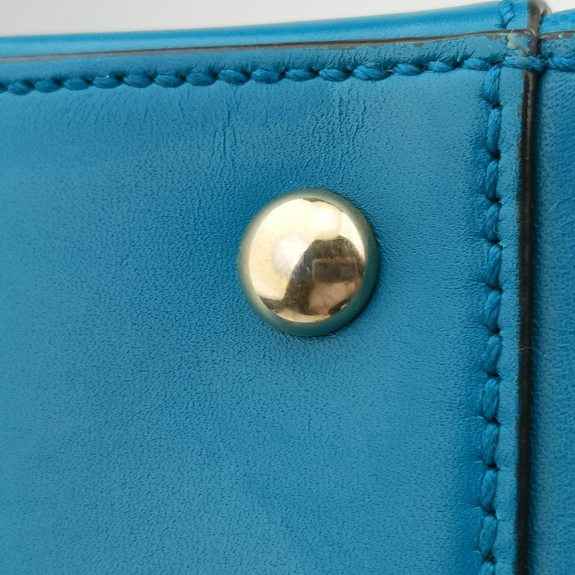 Bright Diamante Blue Leather 354332 G016218339ブライトディアマンテ ブルー レザー 354332 G016218339
