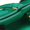 Y Ligne Petit Cabas Green Leather 311210 311210.498879Yライン プチカバス グリーン レザー 311210 311210.498879