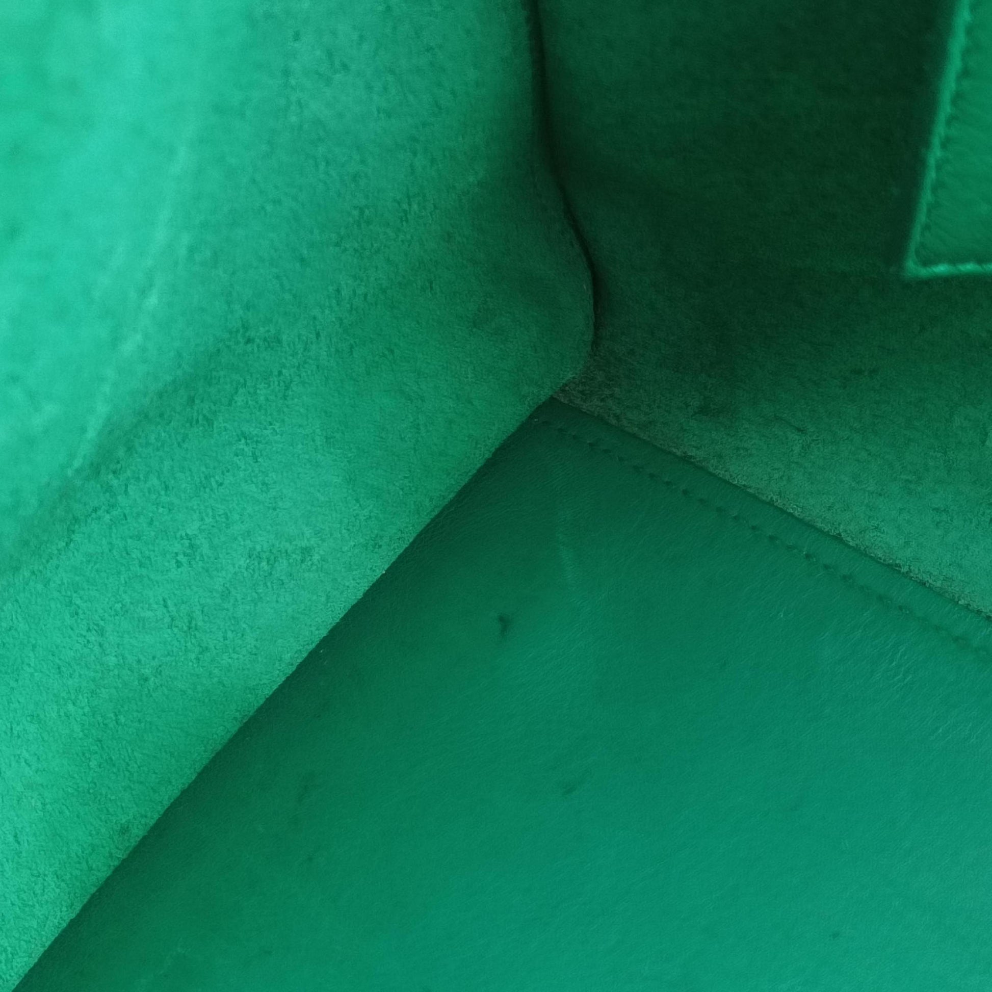 Y Ligne Petit Cabas Green Leather 311210 311210.498879Yライン プチカバス グリーン レザー 311210 311210.498879