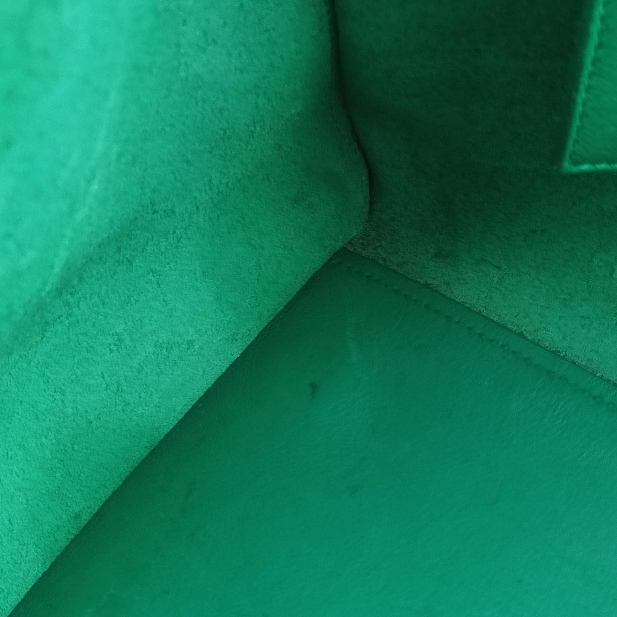 Y Ligne Petit Cabas Green Leather 311210 311210.498879Yライン プチカバス グリーン レザー 311210 311210.498879