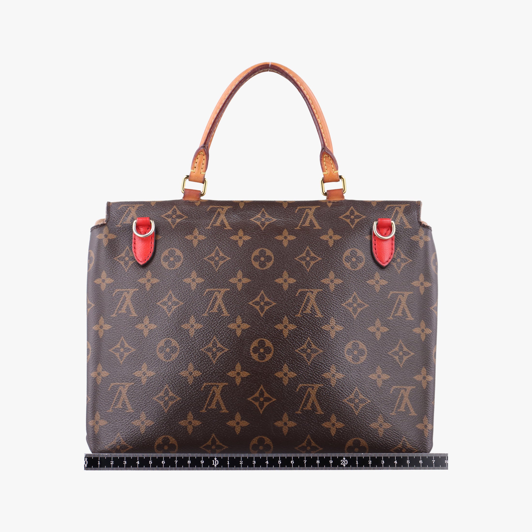 MARIGNAN Brown × Coquelicot Monogram Canvas×calf leather M44286 FL1119マリニャン モノグラム/ブラウン×コクリコ モノグラムキャンバス×カーフレザー M44286 FL1119