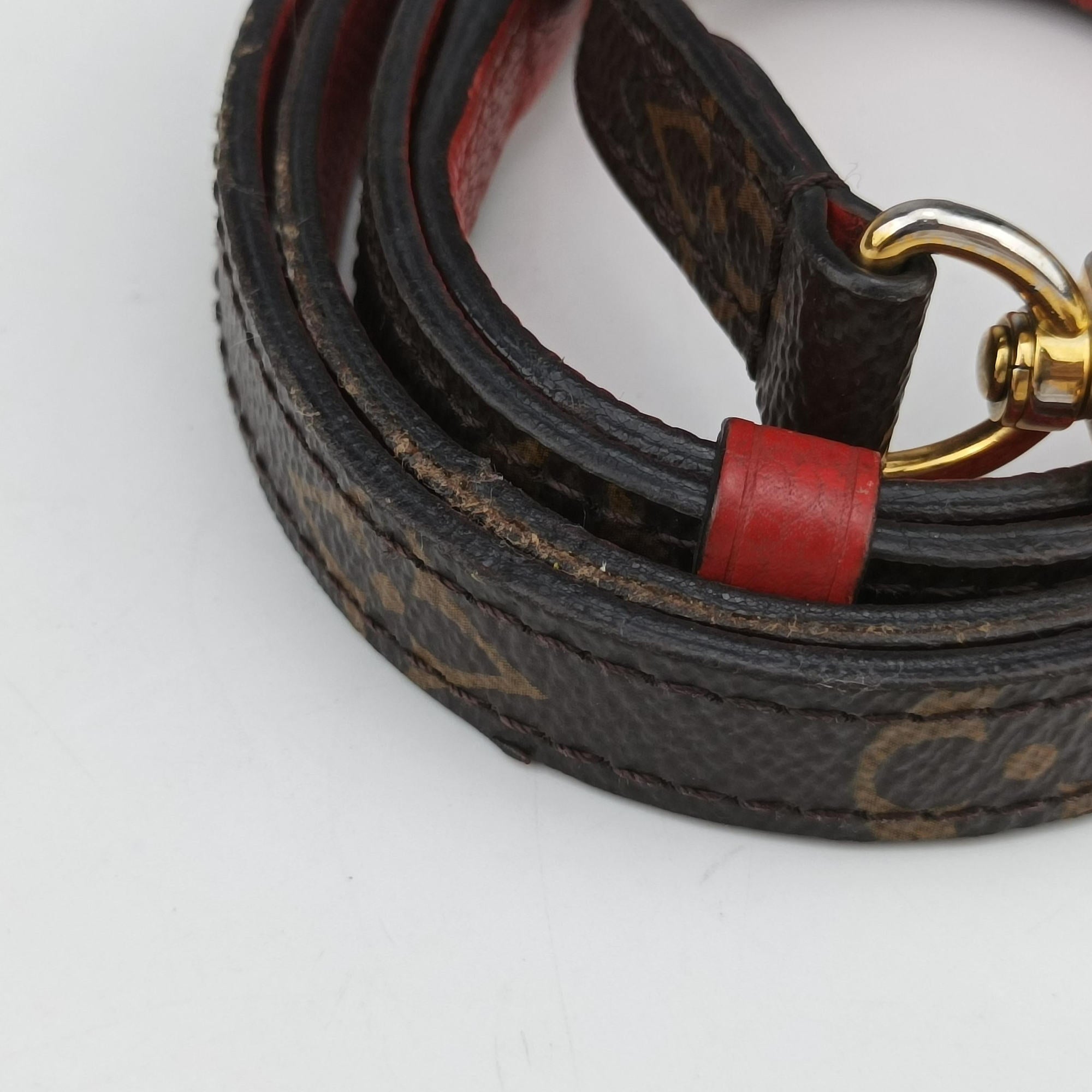 MARIGNAN Brown × Coquelicot Monogram Canvas×calf leather M44286 FL1119マリニャン モノグラム/ブラウン×コクリコ モノグラムキャンバス×カーフレザー M44286 FL1119