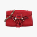 Emily Red Leather 283063 A010825236エミリー レッド レザー 283063 A010825236