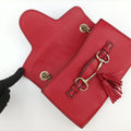 Emily Red Leather 283063 A010825236エミリー レッド レザー 283063 A010825236