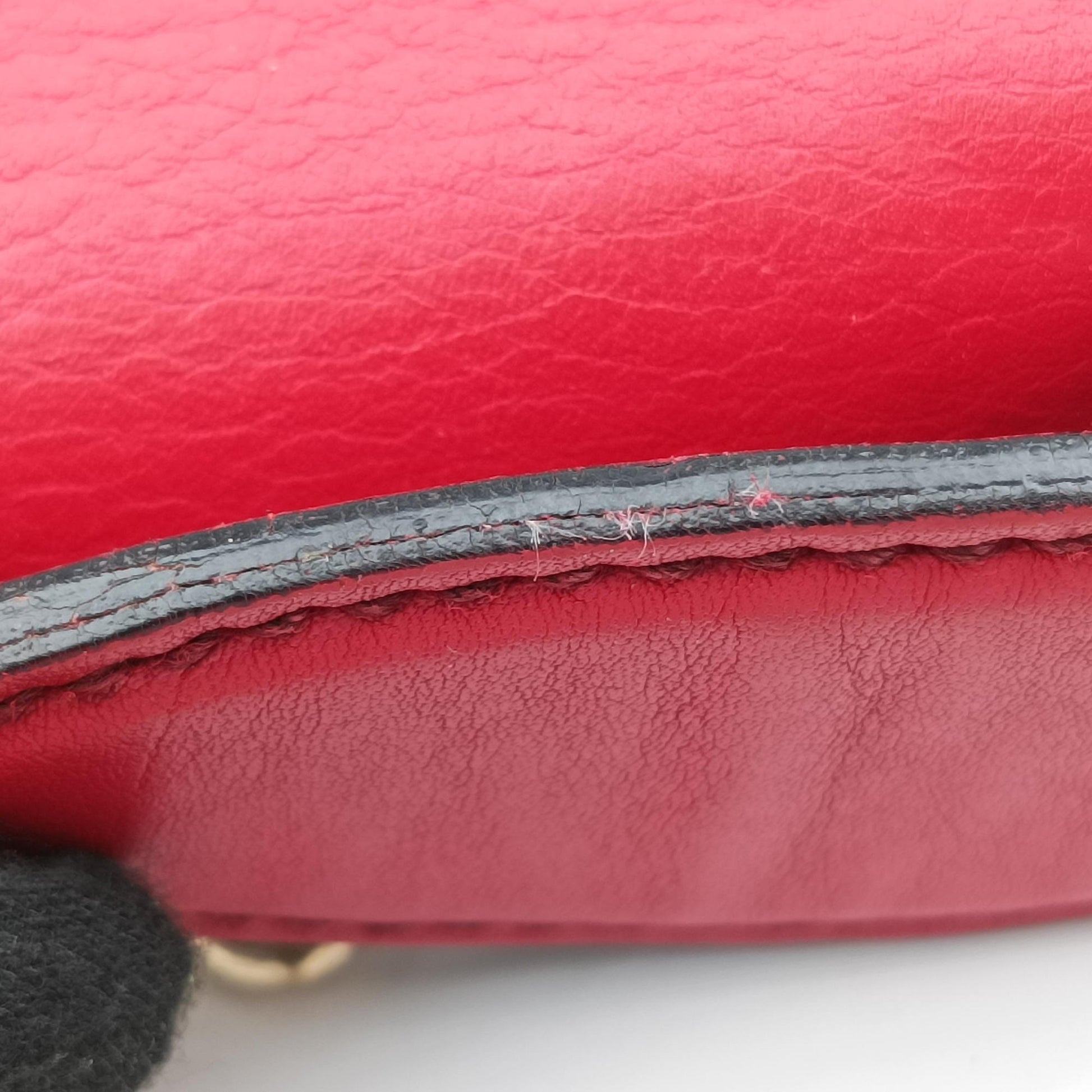 Emily Red Leather 283063 A010825236エミリー レッド レザー 283063 A010825236