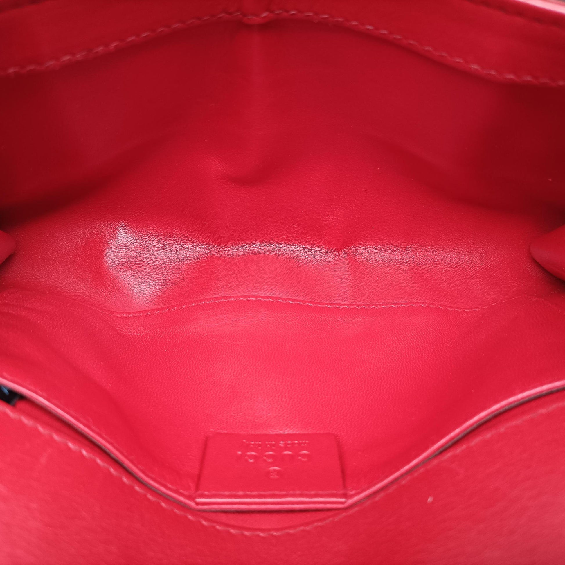 Emily Red Leather 283063 A010825236エミリー レッド レザー 283063 A010825236