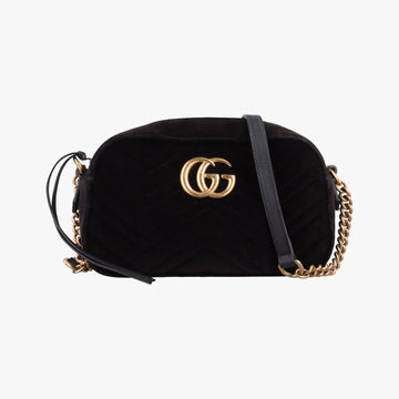 GG Marmont Black velour 447632 F024858300GGマーモント ブラック ベロア 447632 F024858300