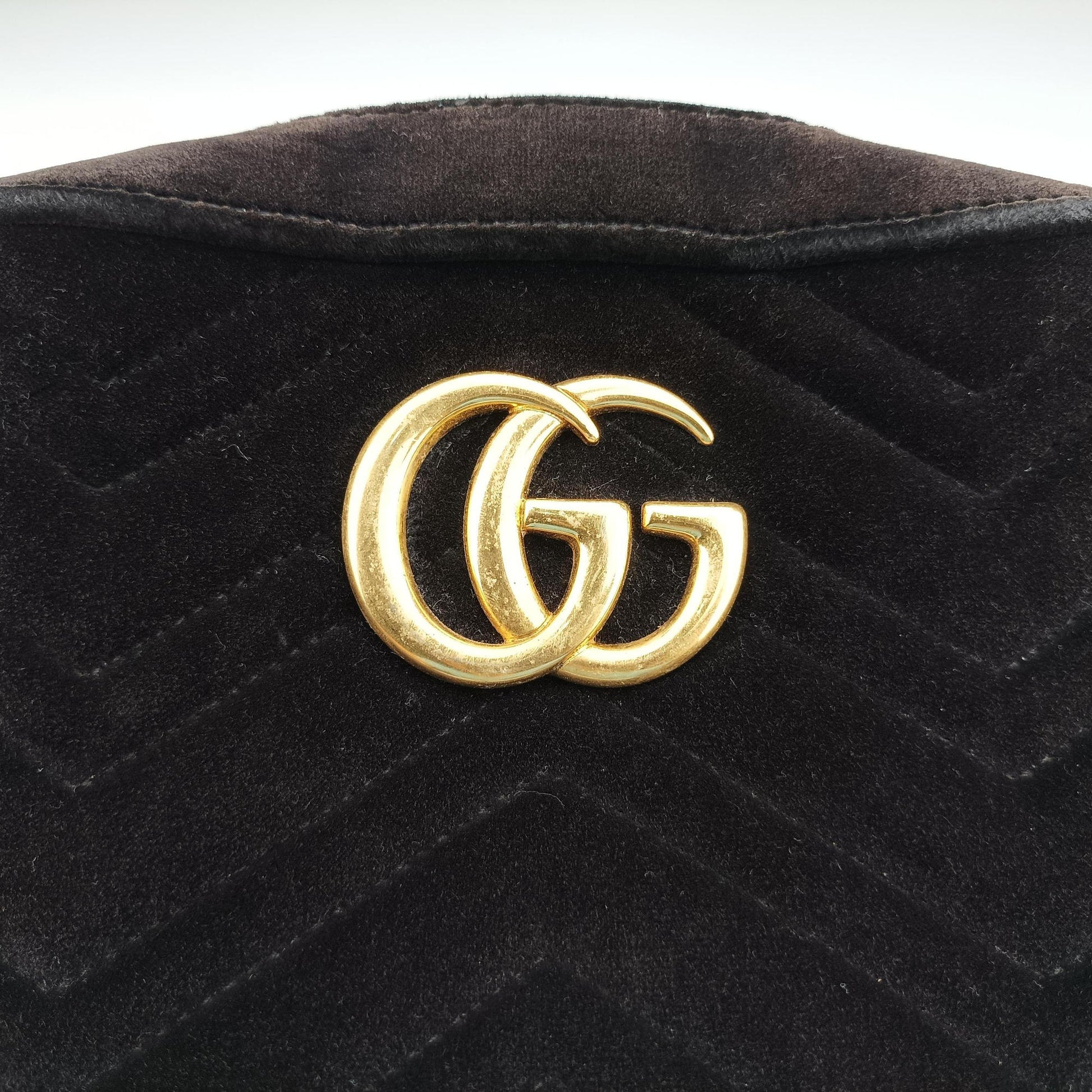 GG Marmont Black velour 447632 F024858300GGマーモント ブラック ベロア 447632 F024858300