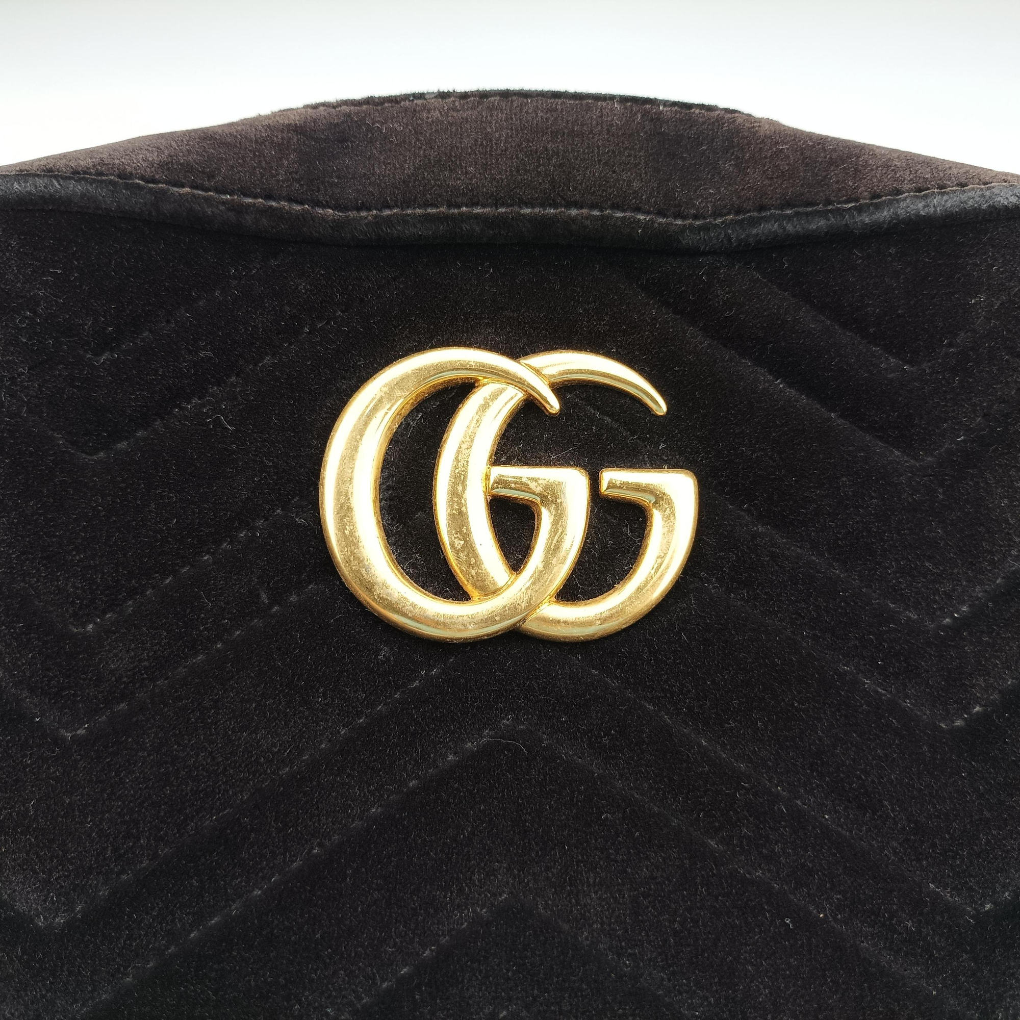 GG Marmont Black velour 447632 F024858300GGマーモント ブラック ベロア 447632 F024858300