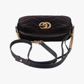 GG Marmont Black velour 447632 F024858300GGマーモント ブラック ベロア 447632 F024858300