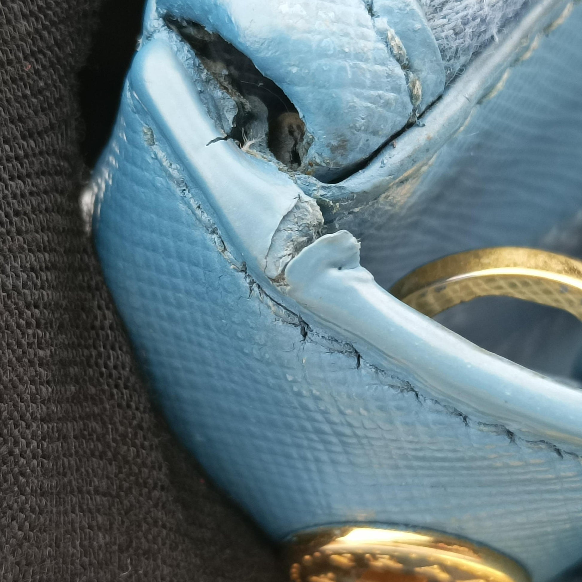 Galleria Blue SAFFIANO Leather BN2274 208 7/Rガレリア ブルー サフィアーノレザー BN2274 208 7/R