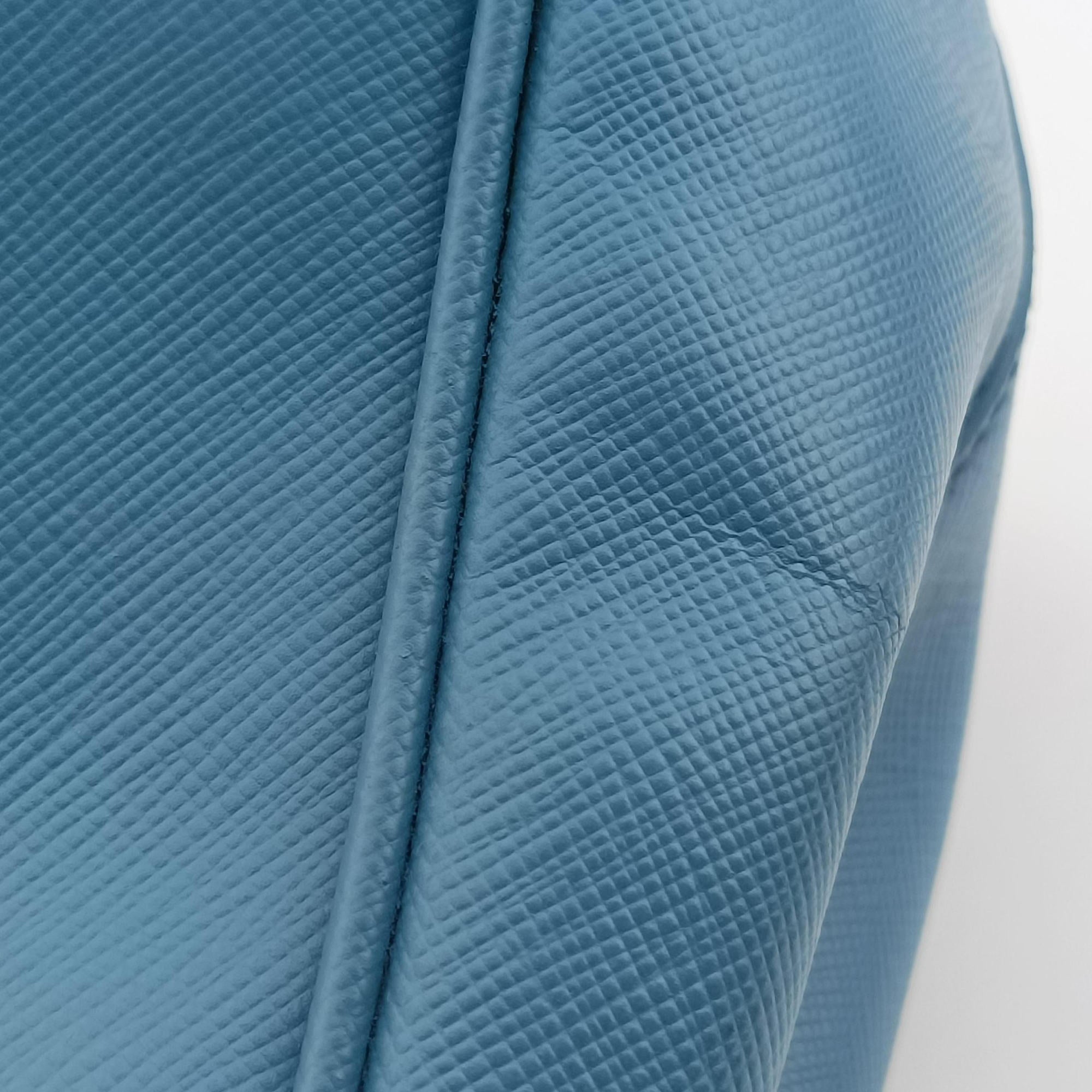Galleria Blue SAFFIANO Leather BN2274 208 7/Rガレリア ブルー サフィアーノレザー BN2274 208 7/R