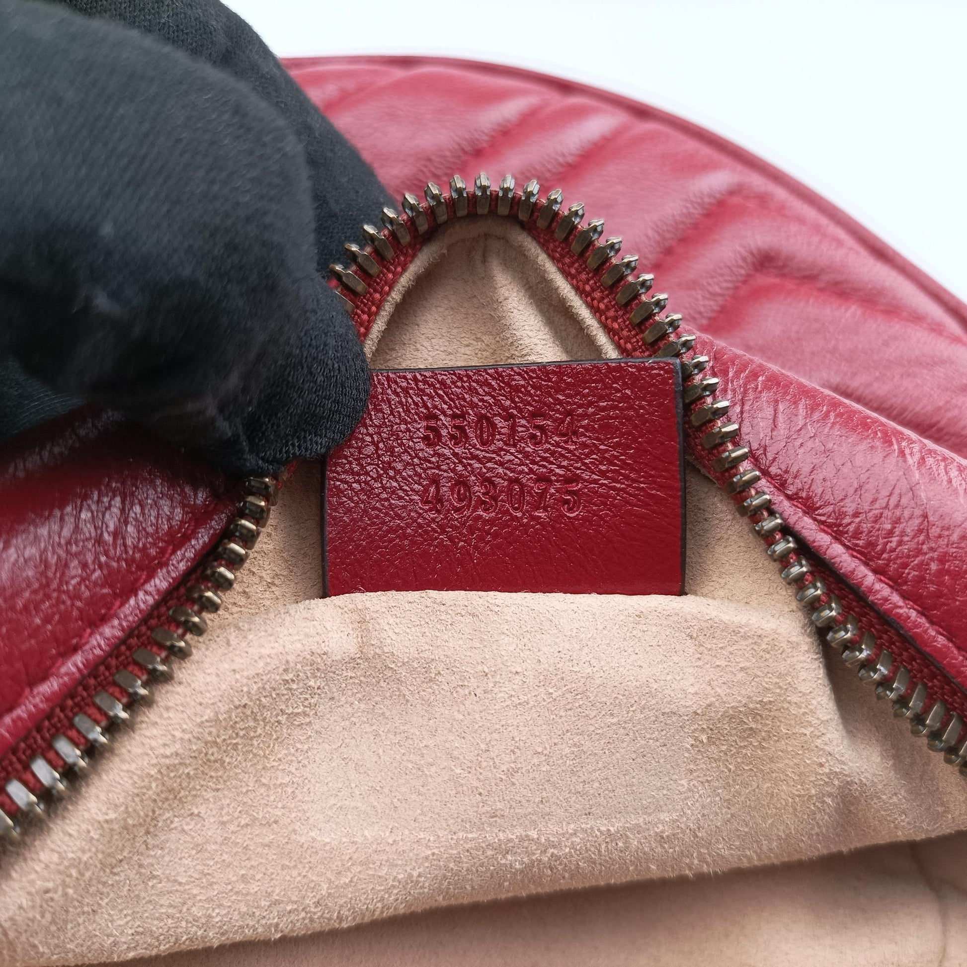 GG Marmont Red Leather 550154 I026698607GGマーモント レッド レザー 550154 I026698607