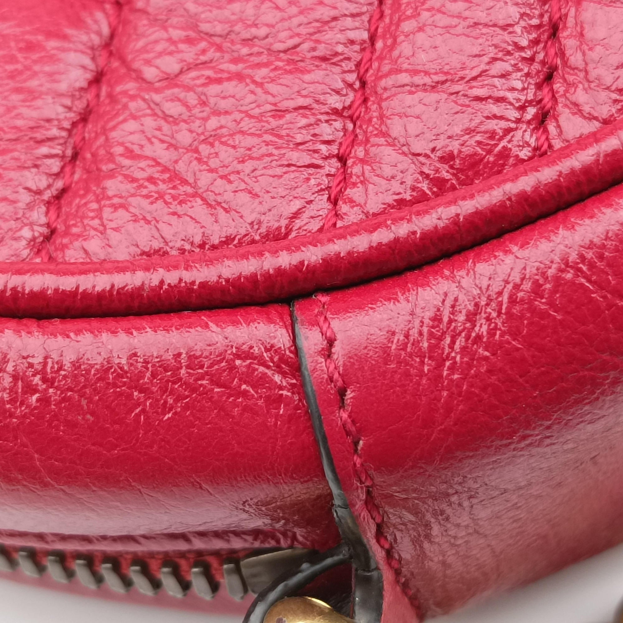 GG Marmont Red Leather 550154 I026698607GGマーモント レッド レザー 550154 I026698607