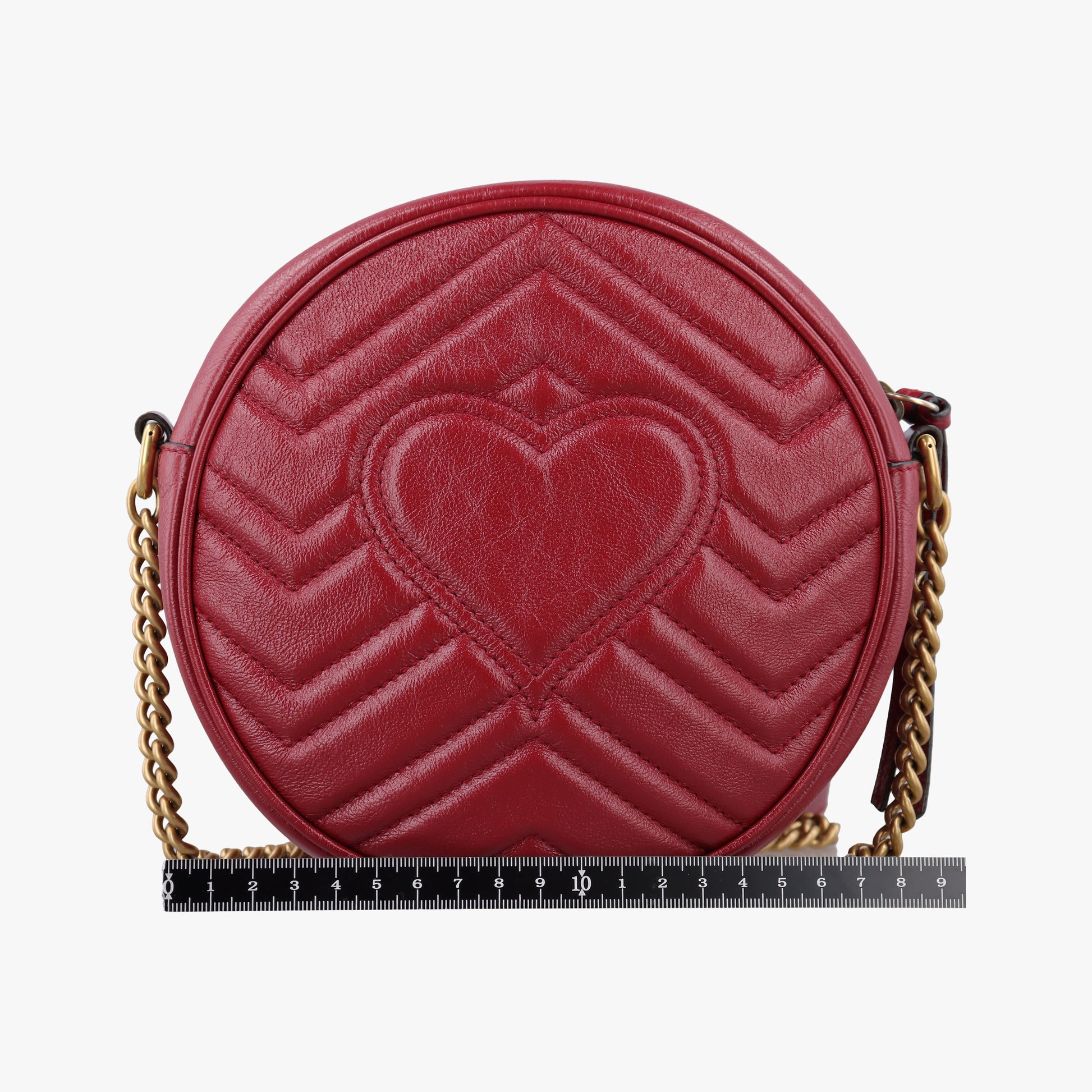 GG Marmont Red Leather 550154 I026698607GGマーモント レッド レザー 550154 I026698607