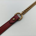 GG Marmont Red Leather 550154 I026698607GGマーモント レッド レザー 550154 I026698607