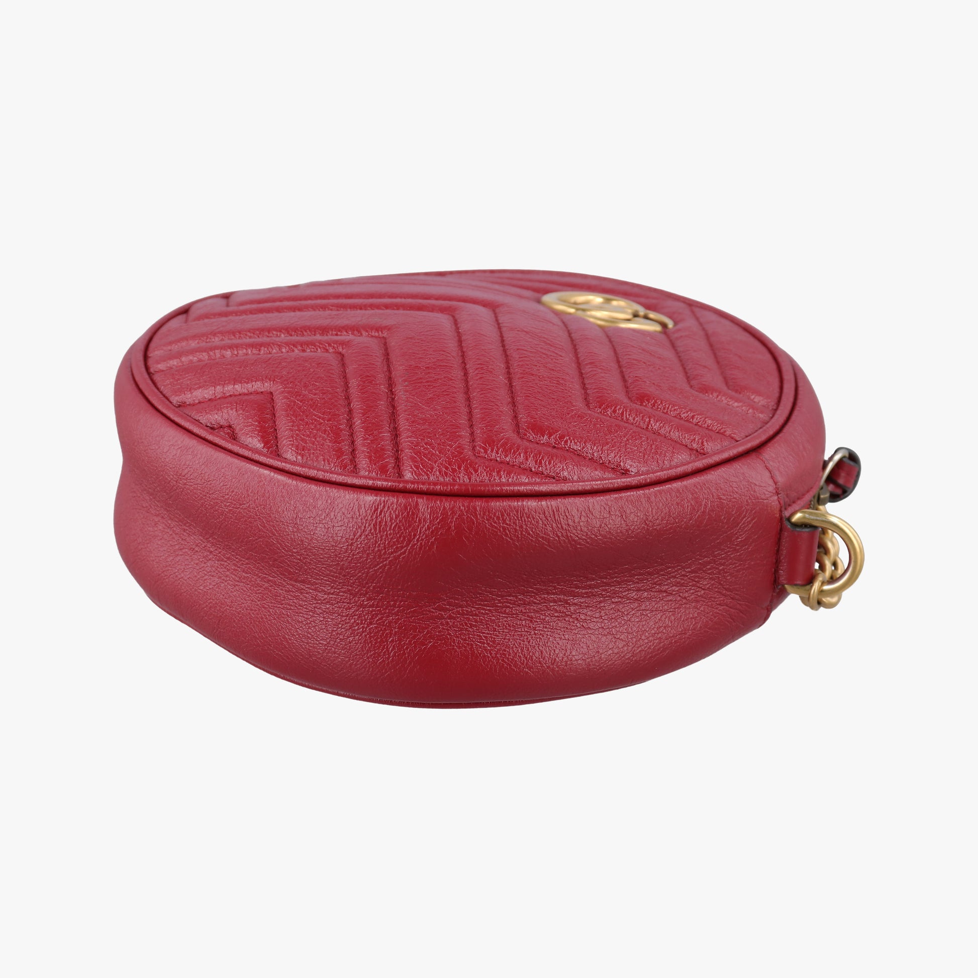 GG Marmont Red Leather 550154 I026698607GGマーモント レッド レザー 550154 I026698607