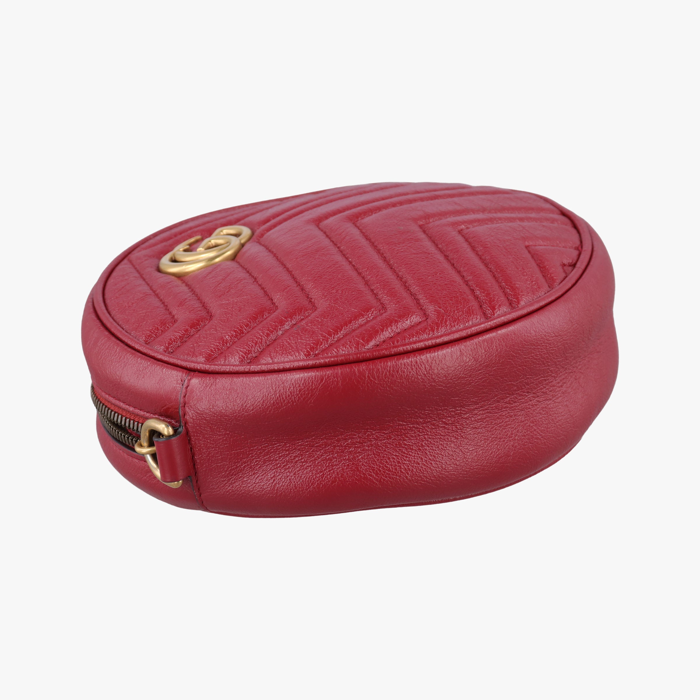 GG Marmont Red Leather 550154 I026698607GGマーモント レッド レザー 550154 I026698607