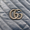 GG Marmont Blue Leather 573817 GGマーモント ブルー レザー 573817 
