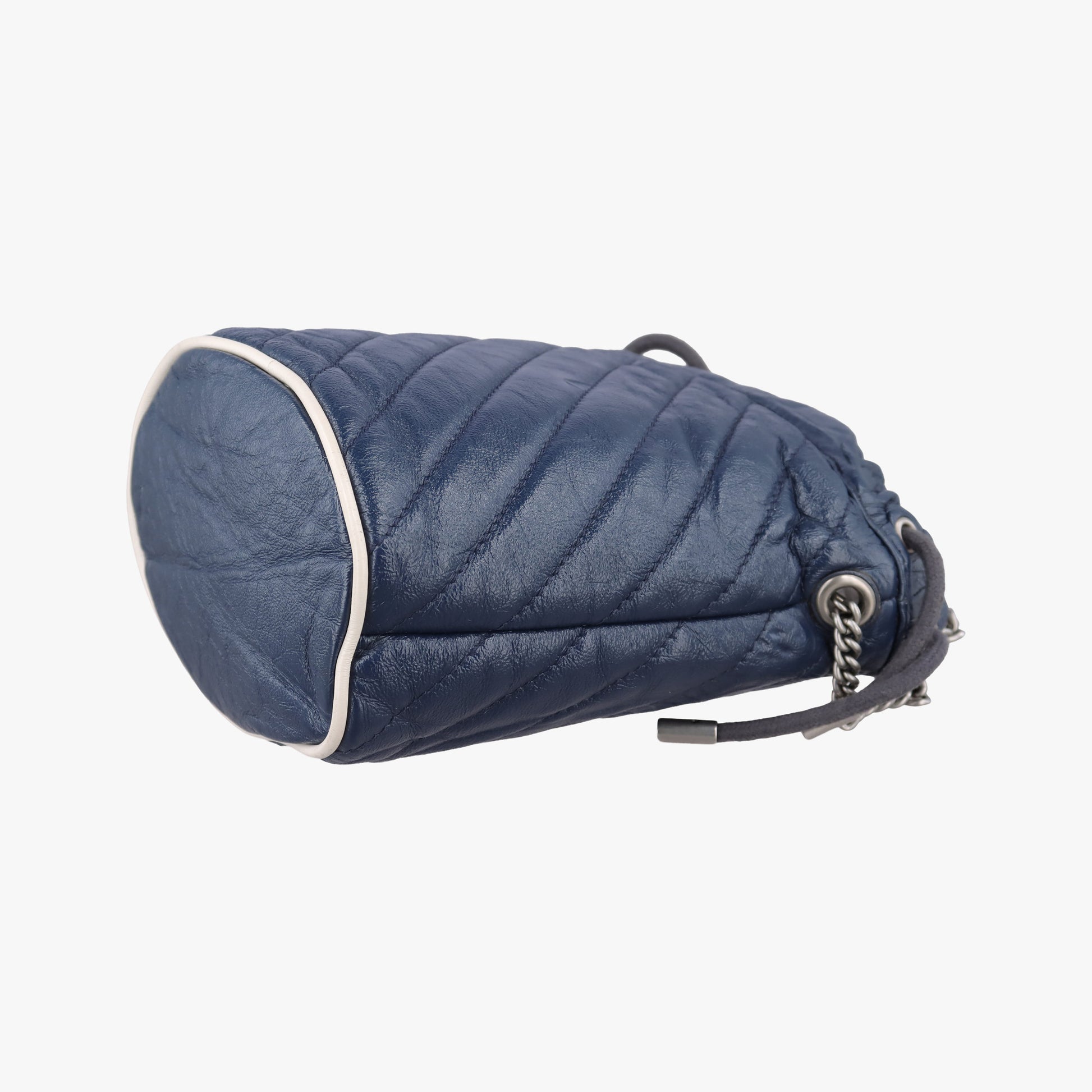 GG Marmont Blue Leather 573817 GGマーモント ブルー レザー 573817 