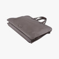 Triangle Logo Plate Grey Saffiano Leather 178589 7 D三角 ロゴ プレート グレー サフィアーノレザー 178589 7 D