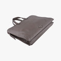Triangle Logo Plate Grey Saffiano Leather 178589 7 D三角 ロゴ プレート グレー サフィアーノレザー 178589 7 D