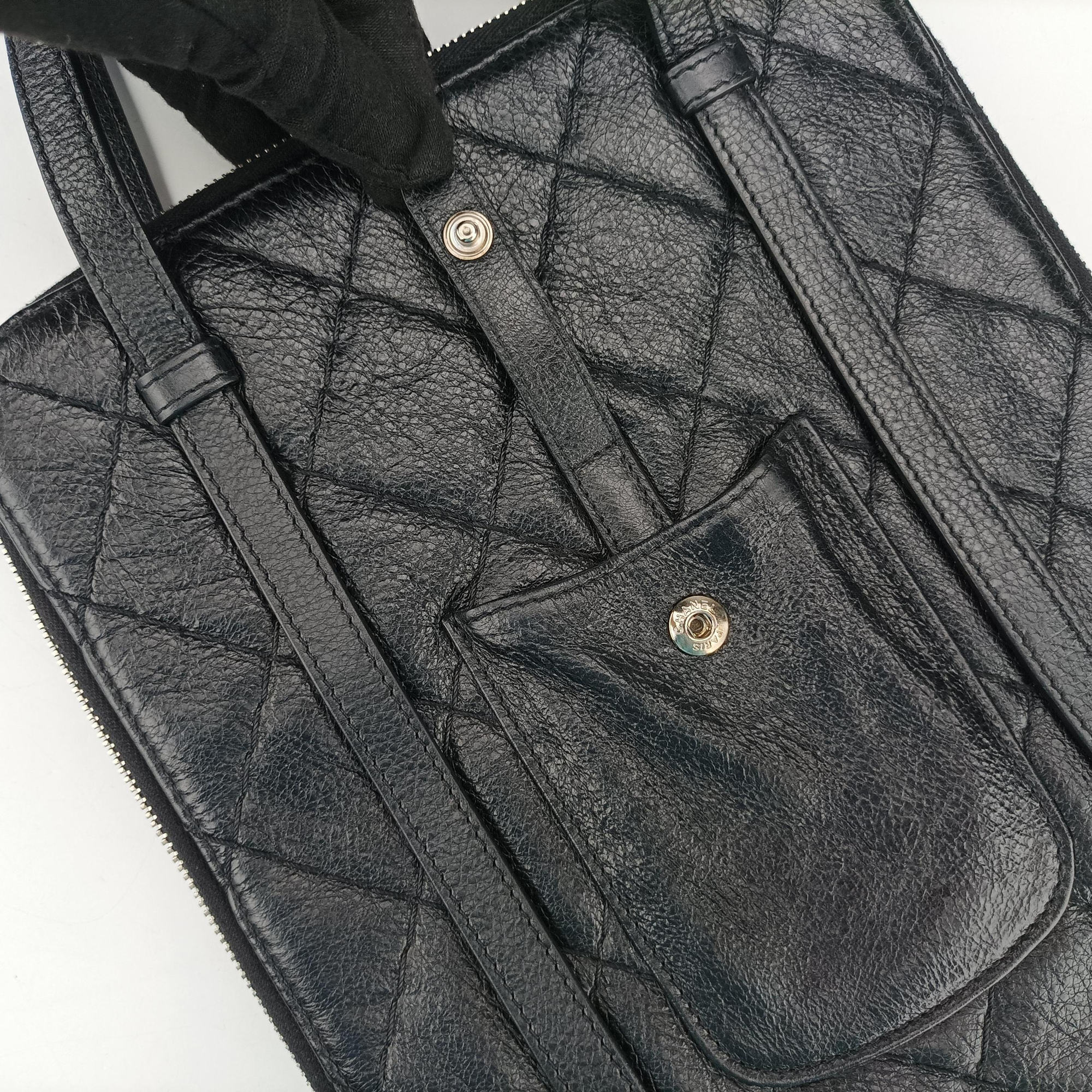 Matelasse Black Leather 14099607トラッセ ブラック レザー 14099607