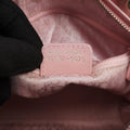 Lady Dior Pink lambskin 02-MA-0075レディディオール ピンク ラムスキン 02-MA-0075