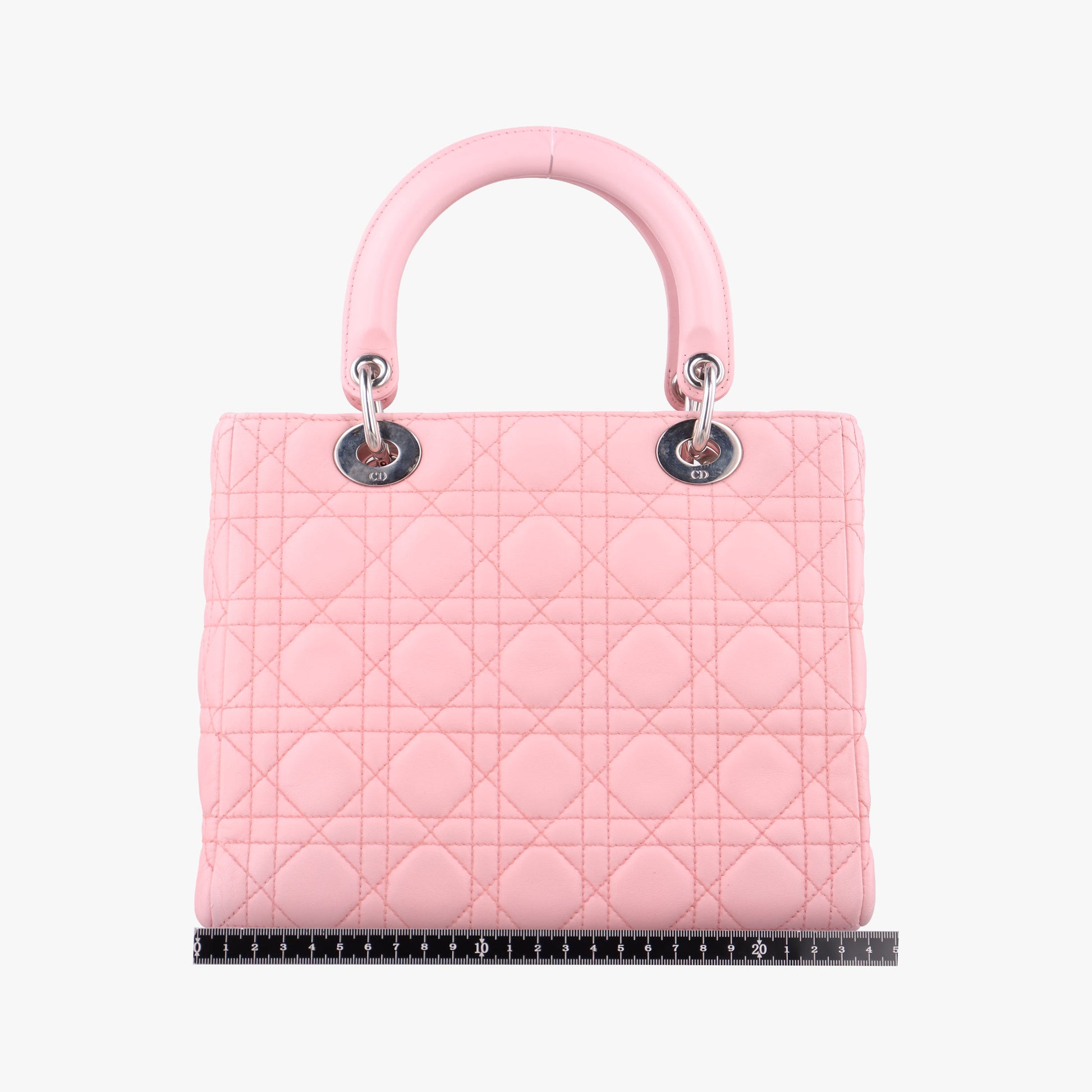 Lady Dior Pink lambskin 02-MA-0075レディディオール ピンク ラムスキン 02-MA-0075