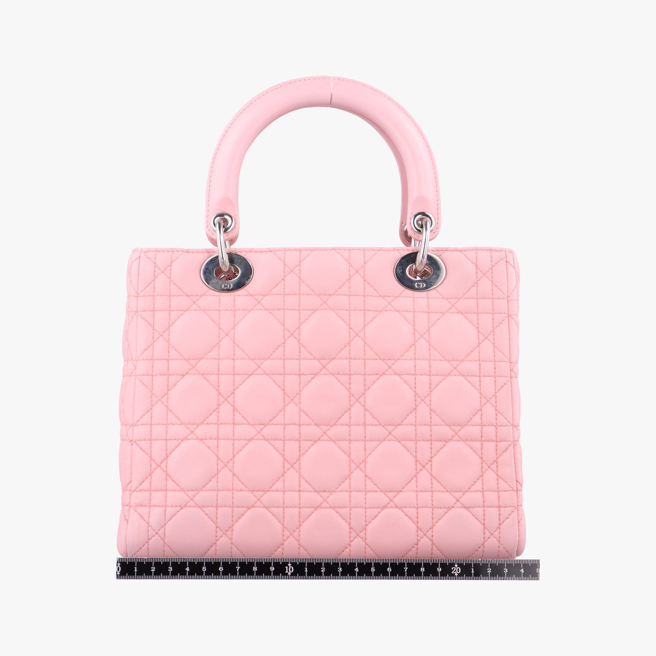 Lady Dior Pink lambskin 02-MA-0075レディディオール ピンク ラムスキン 02-MA-0075