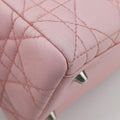 Lady Dior Pink lambskin 02-MA-0075レディディオール ピンク ラムスキン 02-MA-0075